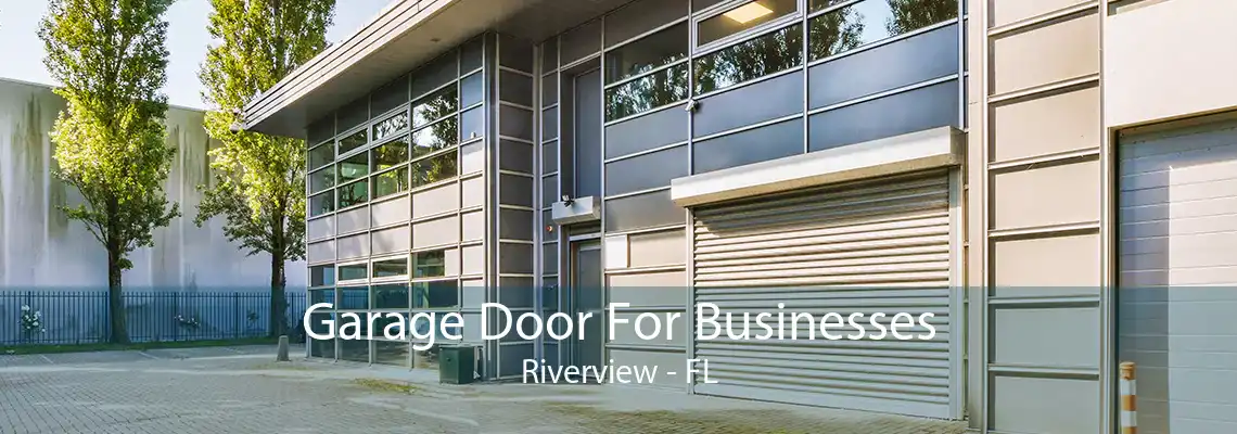 Garage Door For Businesses Riverview - FL