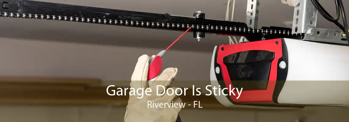 Garage Door Is Sticky Riverview - FL